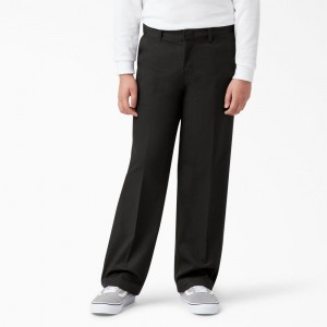 Black Kids' Dickies Classic Fit Pants | FST458973