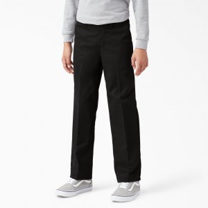 Black Kids' Dickies Classic Fit Pants | YLZ241983