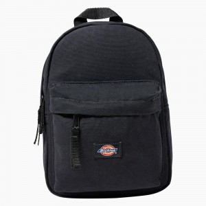 Black Kids' Dickies Duck Canvas Mini Backpack | OXB832154