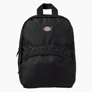 Black Kids' Dickies Mini Backpack | UFQ725943