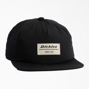 Black Men's Dickies Low Pro Athletic Cap | UQB129653