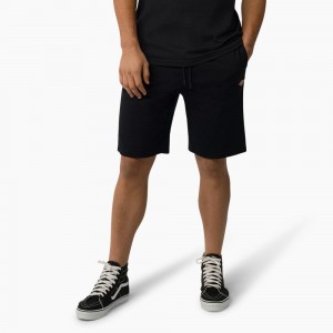 Black Men's Dickies Mapleton Regular Fit Shorts | YZU748950