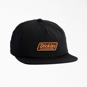 Black Men's Dickies Relaxed Low Pro Cap | NLW065982