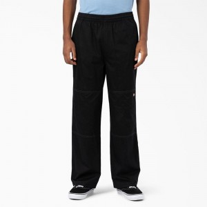 Black Men's Dickies Skateboarding Summit Relaxed Fit Chef Pants | YJU547961