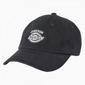 Black Men's Dickies x Jameson Embroidered Cap | VHN597103