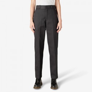 Black Women's Dickies 874® Work Pants | IOU350296