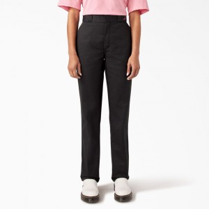 Black Women's Dickies Breast Cancer Awareness 874® Work Pants | HZC158203