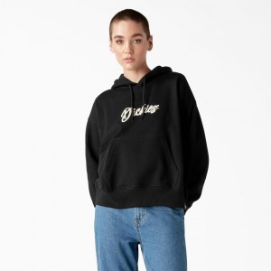 Black Women's Dickies Mayetta Hoodie | RBZ201745