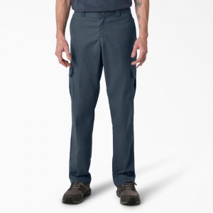 Blue Men's Dickies FLEX Regular Fit Cargo Pants | SKT465723