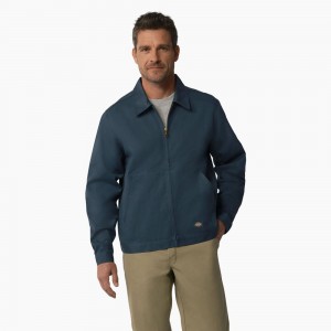 Blue Men's Dickies Unlined Eisenhower Jacket | BOR587190