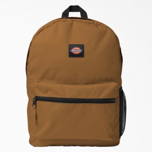 Brown Kids' Dickies Essential Backpack | MSK836129