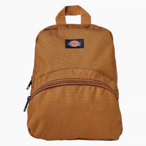 Brown Kids' Dickies Mini Backpack | BOI532046