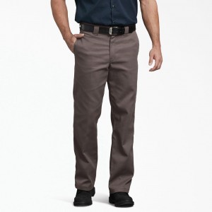 Brown Men's Dickies 874® FLEX Work Pants | JNH675194