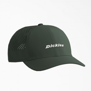 Green Women's Dickies Low Pro Athletic Trucker Hat | SGN412653