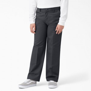 Grey Kids' Dickies Classic Fit Pants | DOH154983