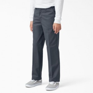 Grey Kids' Dickies Classic Fit Pants | IQW164729