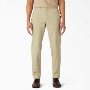 Grey Men's Dickies 1922 Regular Fit Twill Pants | MPI610273