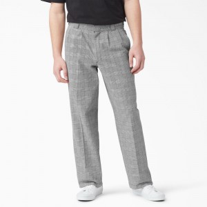 Grey Men's Dickies Bakerhill Relaxed Fit Pants | QDK450726