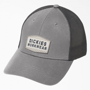 Grey Men's Dickies Cooling Workwear Cap | GKU698725