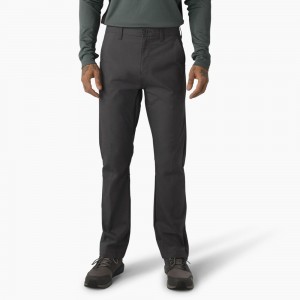 Grey Men's Dickies FLEX Cooling Relaxed Fit Pants | HEY917430