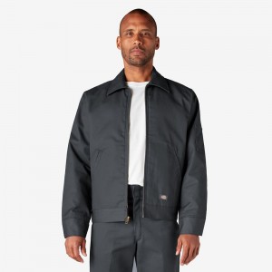 Grey Men's Dickies Insulated Eisenhower Jacket | NAP935062