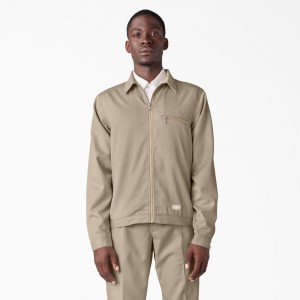 Grey Men's Dickies Premium Collection Eisenhower Jacket | QOY190536