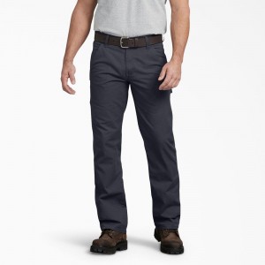 Grey Men's Dickies Regular Fit Ripstop Carpenter Pants | IWM897164