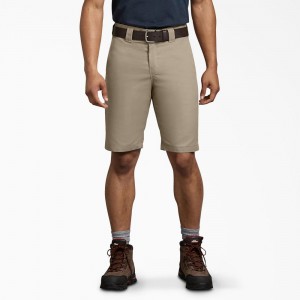 Grey Men's Dickies Regular Fit Work Shorts | DMN380764