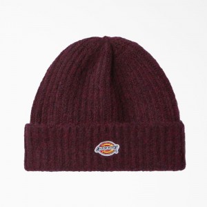 Purple Women's Dickies Brewton Beanie | DBU728539