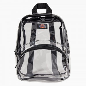 White Kids' Dickies Clear Mini Backpack | KMW372809