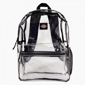 White Kids' Dickies Essential Clear Backpack | WAU362857