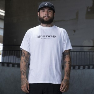 White Men's Dickies Ronnie Sandoval Photo T-Shirt | QOW250948