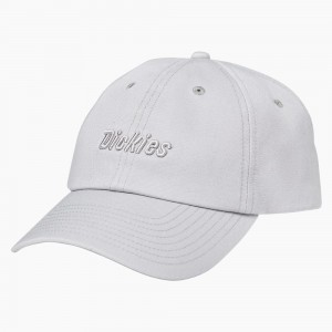 White Women's Dickies Twill Cap | SFO953286