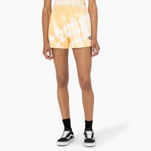 Yellow Women's Dickies Westfir Regular Fit Shorts | YMV092587