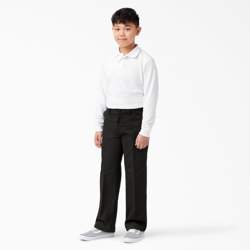 Black Kids' Dickies Classic Fit Pants | FST458973