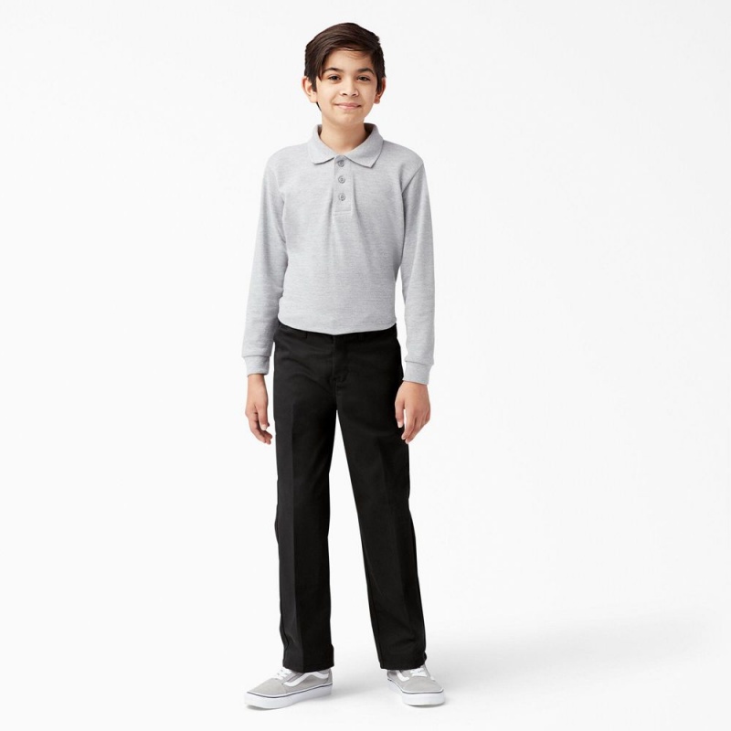 Black Kids' Dickies Classic Fit Pants | YLZ241983