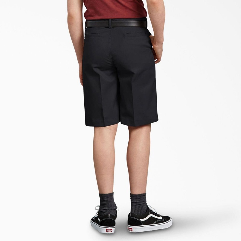 Black Kids' Dickies Classic Fit Shorts | ZQJ657891