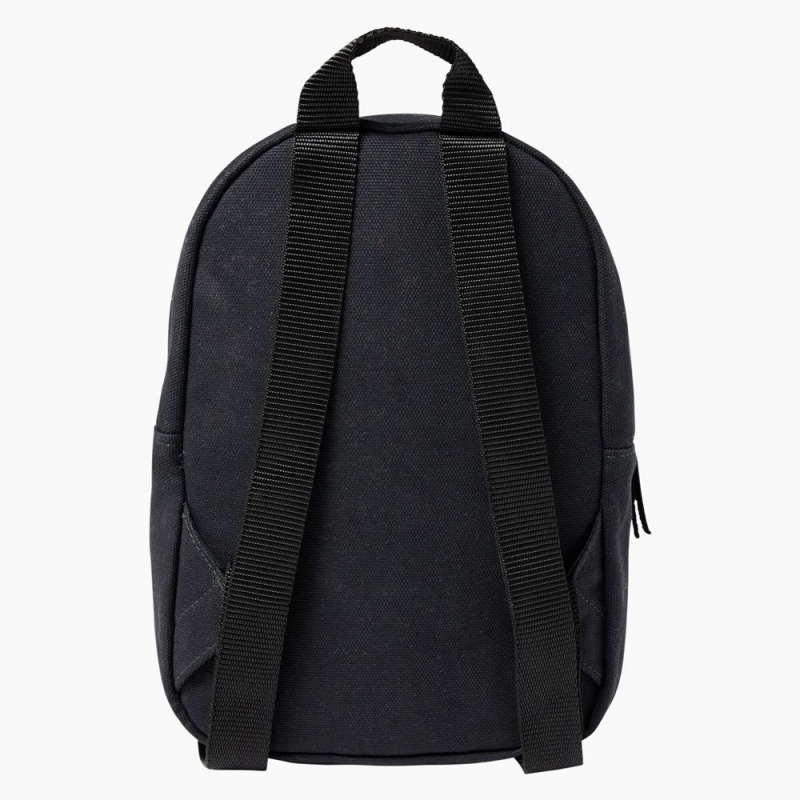 Black Kids' Dickies Duck Canvas Mini Backpack | OXB832154