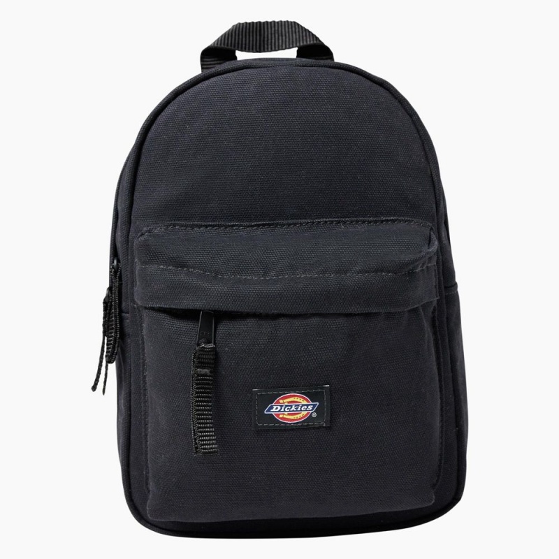 Black Kids\' Dickies Duck Canvas Mini Backpack | OXB832154