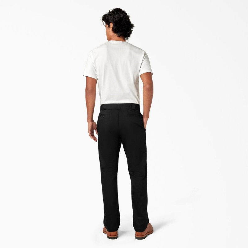 Black Men's Dickies 1922 Cotton Pants | FDV048329