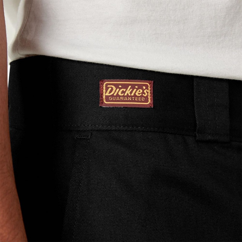 Black Men's Dickies 1922 Cotton Pants | FDV048329