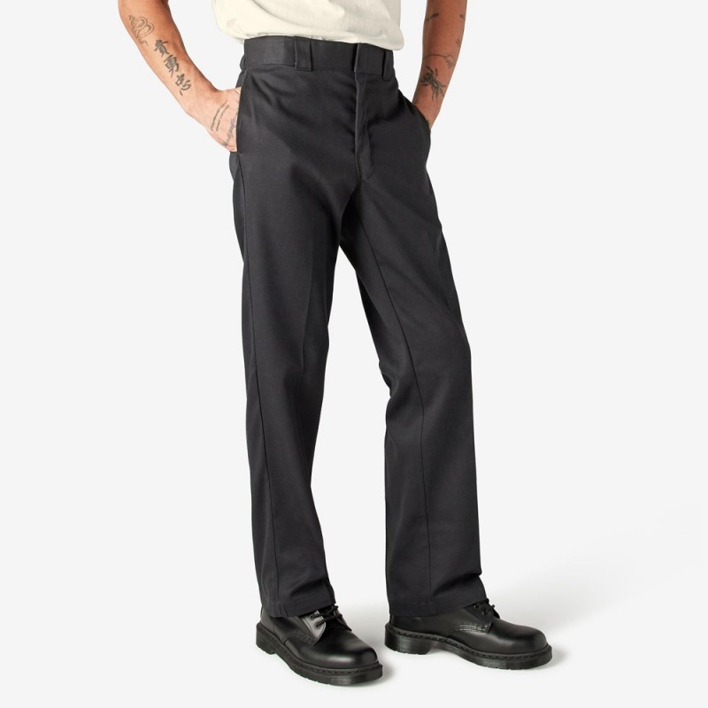 Black Men's Dickies 874® FLEX Work Pants | QYF506824