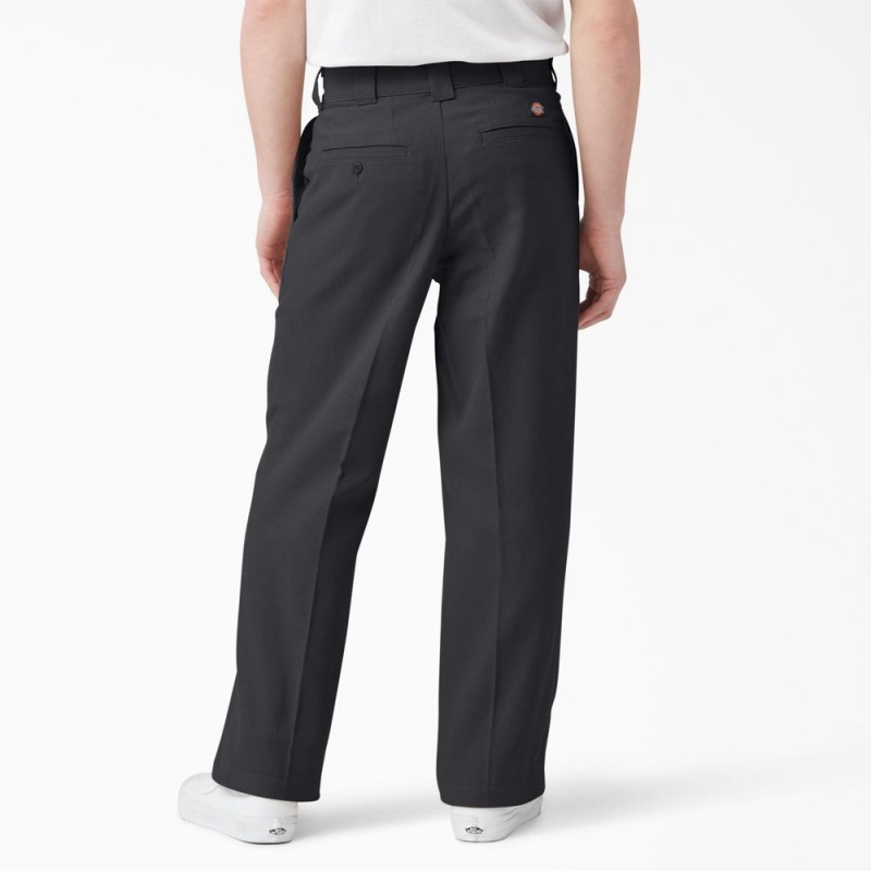 Black Men's Dickies Chatom Regular Fit Tapered Leg Pants | PIR637248