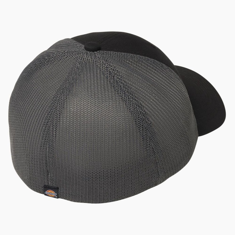 Black Men's Dickies Cooling Workwear Cap | ZNY184326