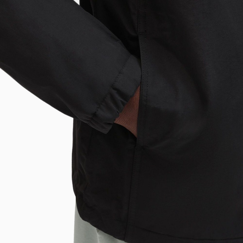 Black Men's Dickies Glacier View Anorak Pullover Jacket | ELF831945