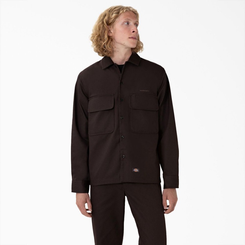 Black Men\'s Dickies Highsnobiety & Service Shirt | HBT084317