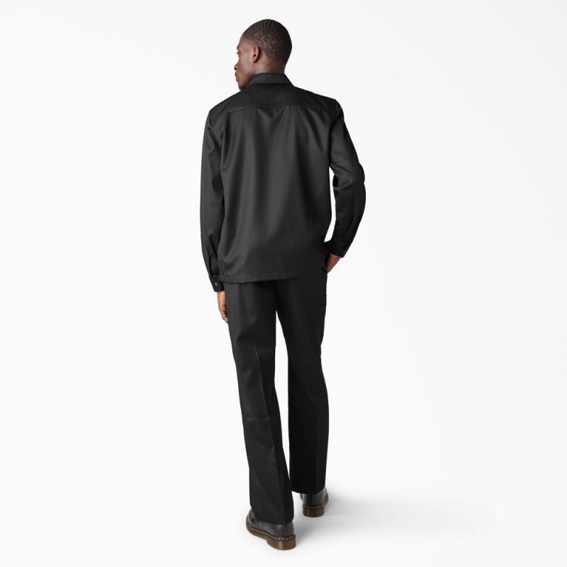 Black Men's Dickies Premium Collection Boxy Shirt | BHC596372