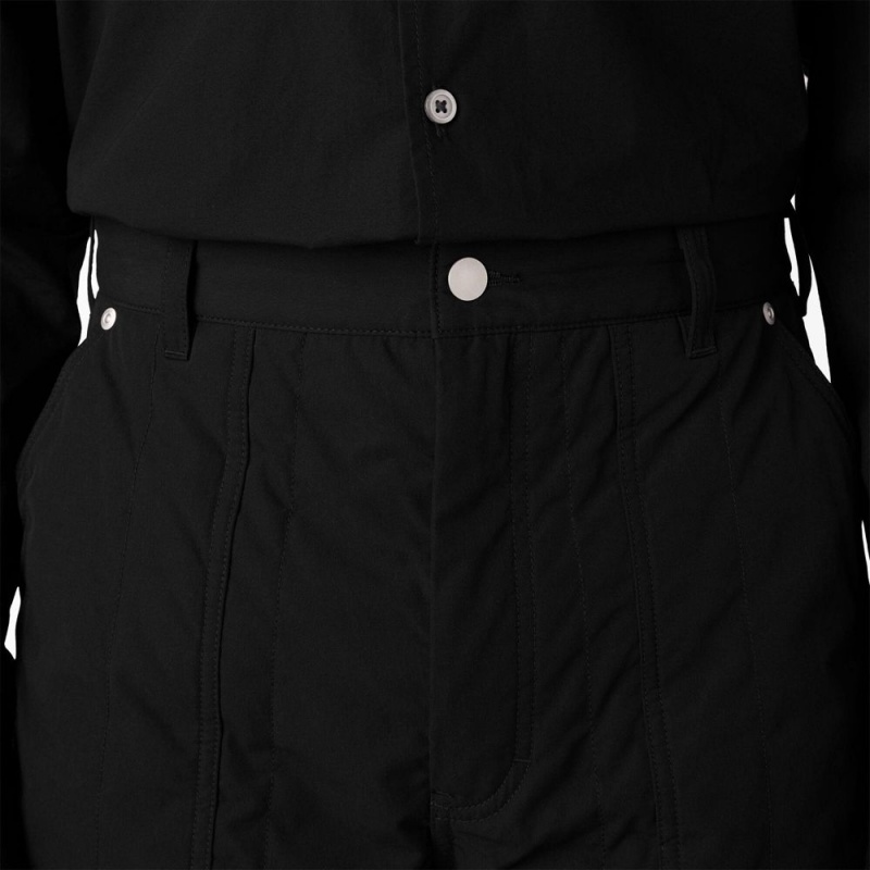 Black Men's Dickies Premium Collection Quilted Utility Pants | EYR518307