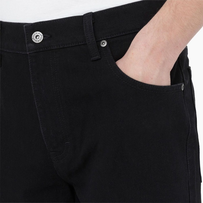 Black Men's Dickies Skateboarding Loose Fit Wingville Shorts | OYL675439