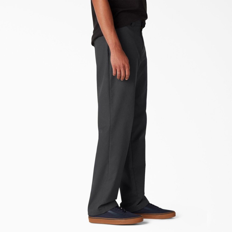 Black Men's Dickies Skateboarding Slim Fit Pants | KLZ047583